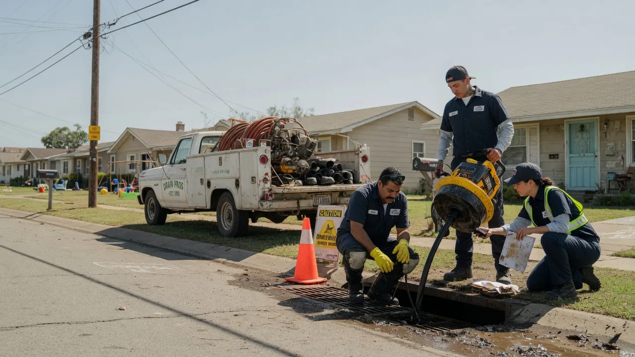 Drain Cleaning in Nome, TX near me